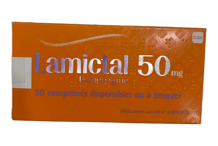 Lamictal 50mg Tabs