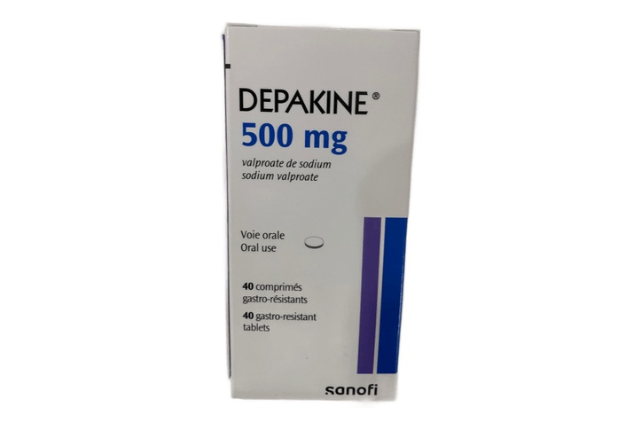 Depakine 500mg 1 Tab box of 40