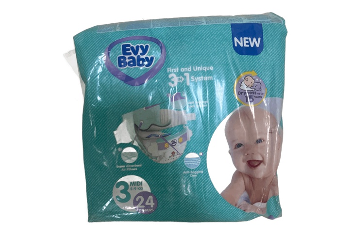 Evy Small N0 3 24pcs