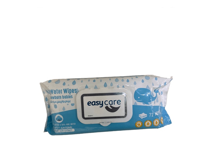 Easy Care My Baby Coconut Wipes 72 Wipes