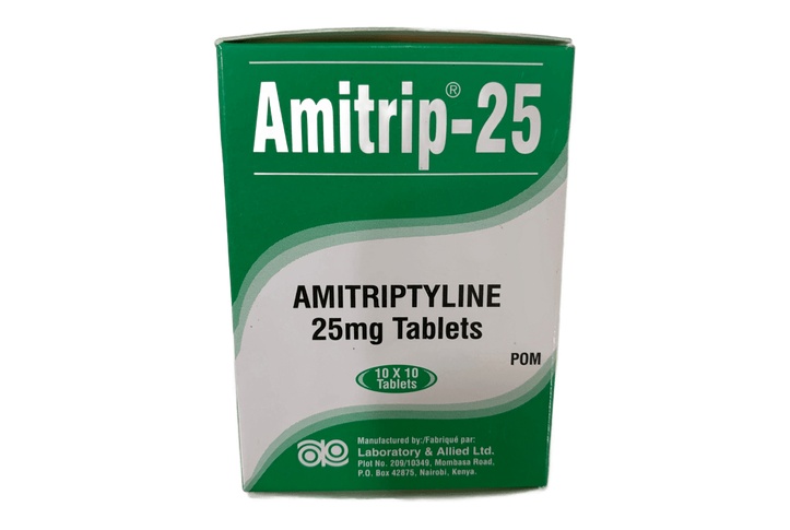 Amitriptyline 25mg tablet