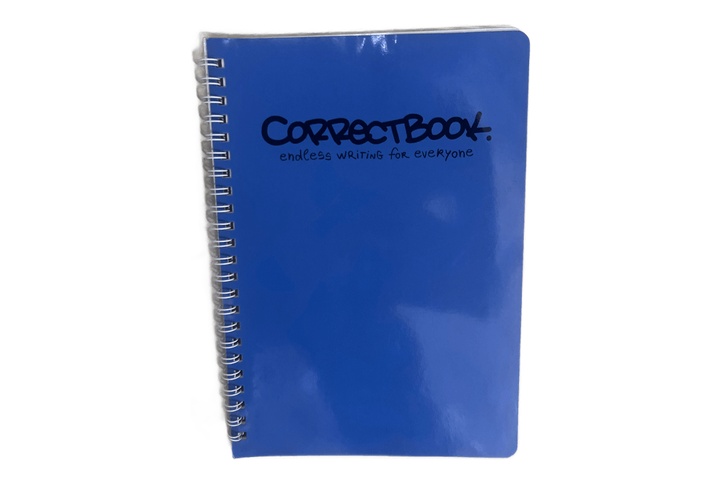 Correctbook A5 Exercise Notebook Set Blue