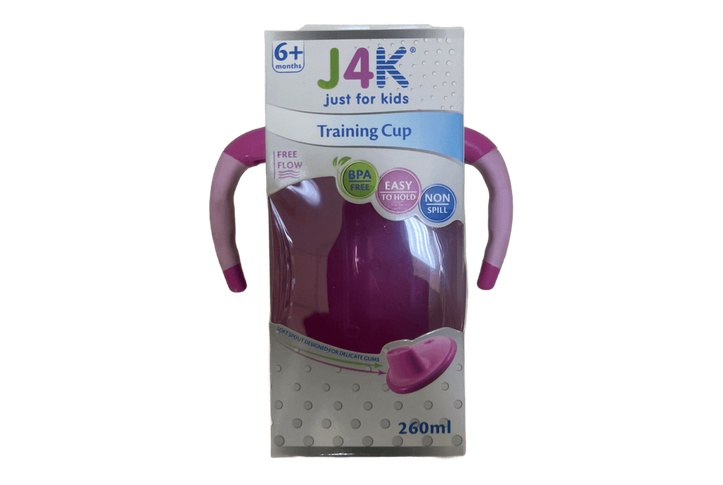 J4k Training Cup 260ml Pink