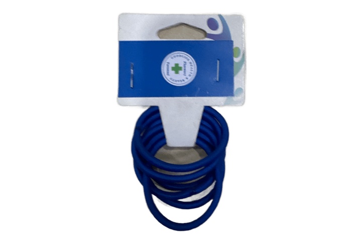 Good Life Private Label ELASTICS HARM FREE ( ROYAL ) 6PK