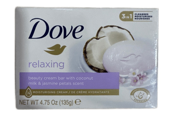 Dove Bar Soap Relaxing Coconut Bar 135gr