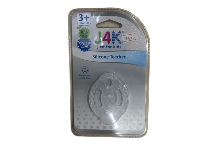 J4k Silicone Teether 3+m