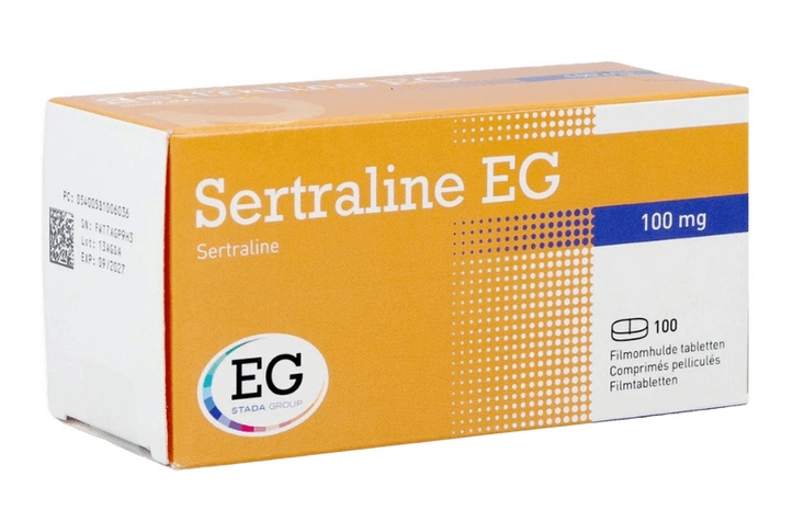 SERTRALINE EG 100MG 30 TBS