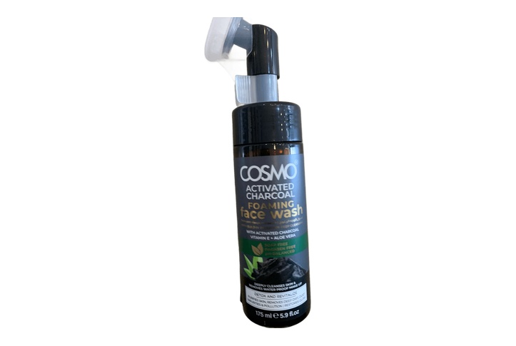 Cosmo Activated Charcoal Foaming Face Wash 175ml