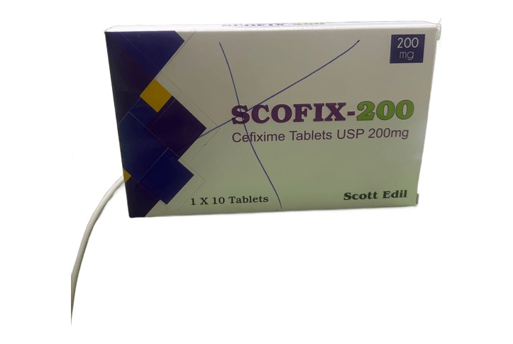 Scofix (Cefixime) 200mg Tablet