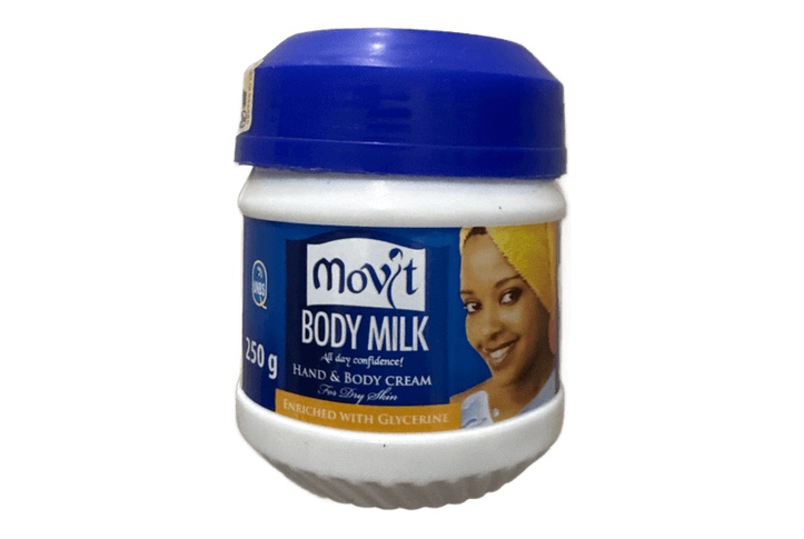 Movit Body Milk 250gm