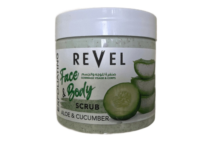 Revel Tropical papaya exfo face and body scrub 475ml