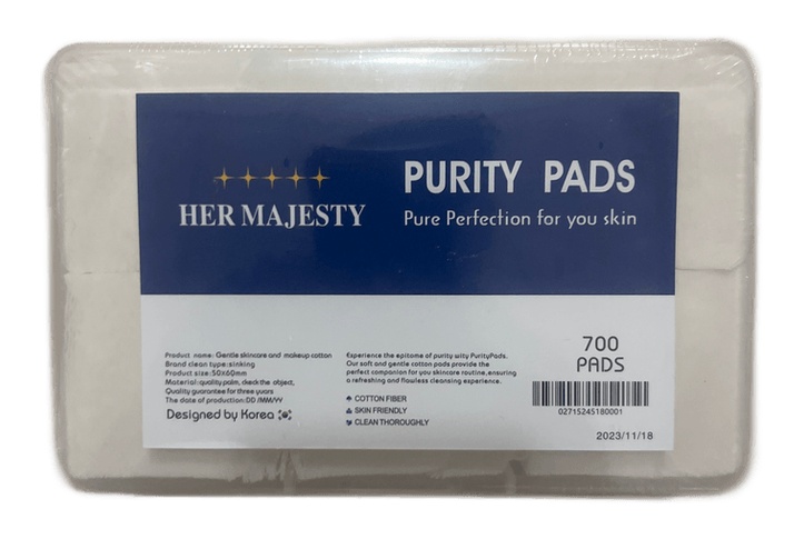 Hermajesty Purity Pads 700 Pads