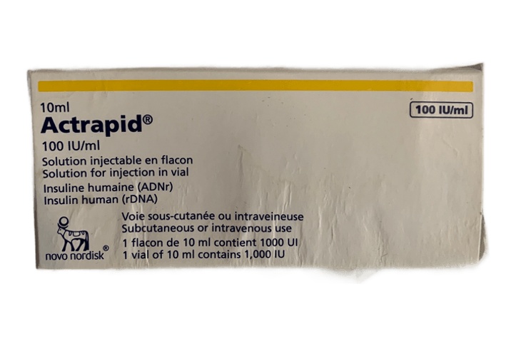 Actrapid 100 Ui/ml Injection 10ml