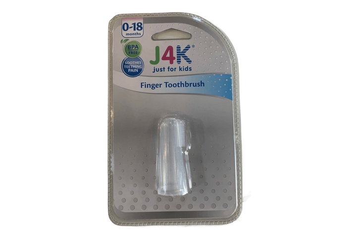 J4k Finger Toothbrush 0-18m