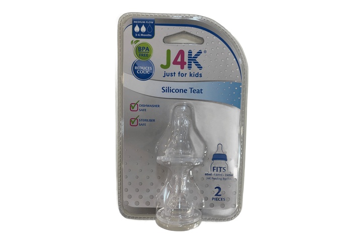 J4k Regular Silicone Medium Flow 2Pcs