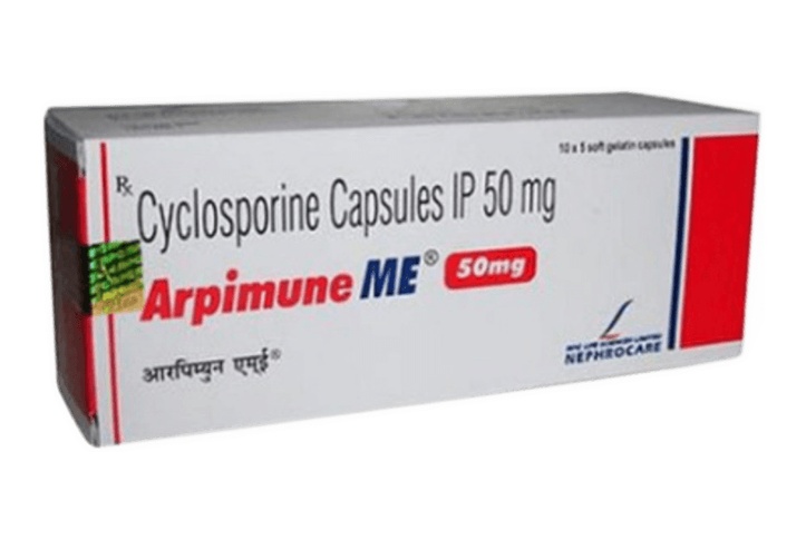 CYCLOSPORINE 50MG TABS