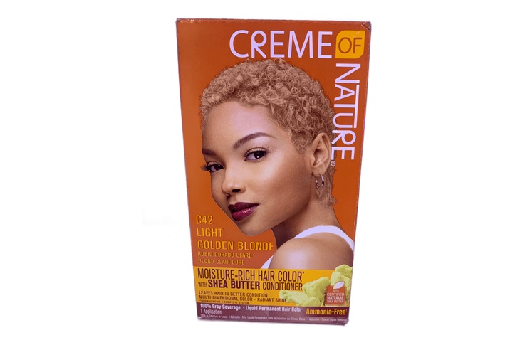Creme Of Nature Moisture Rich Hair Color Light Golden Blonde C42