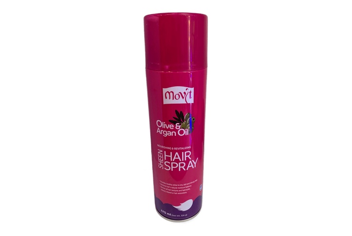 Movit Olive& argan oil sheen hair spray 470ml