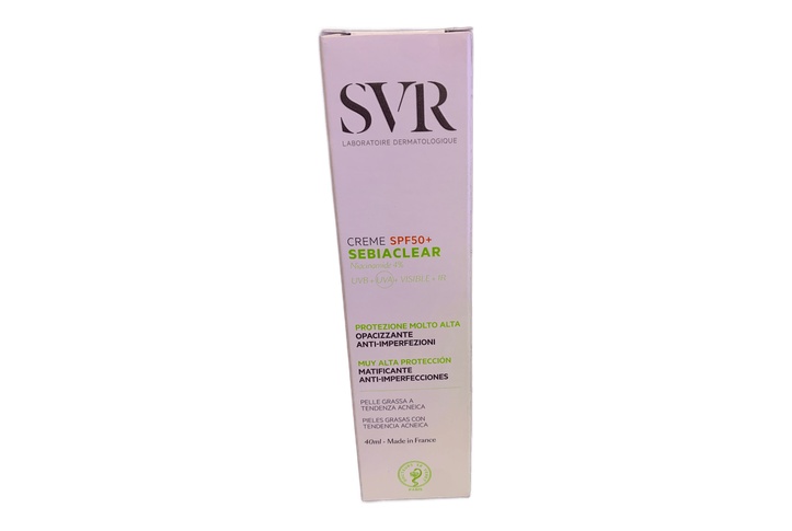 Svr Sebiaclear Creme Spf 50+ 40ml