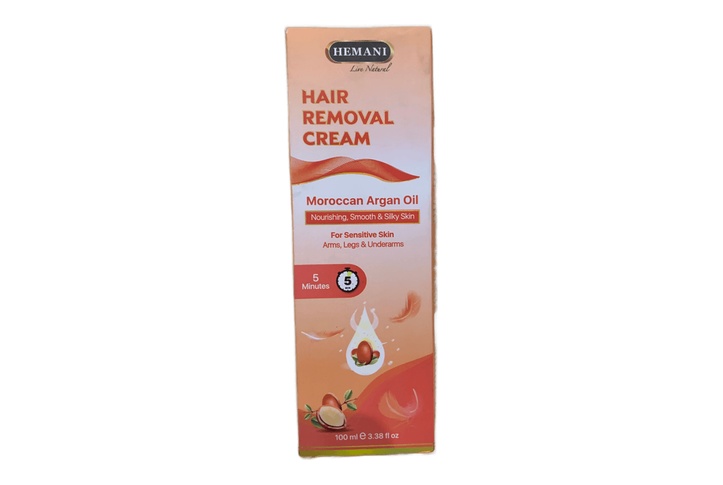 Hemani Hair Removal Cream Moroccan Argan Oil 100ml