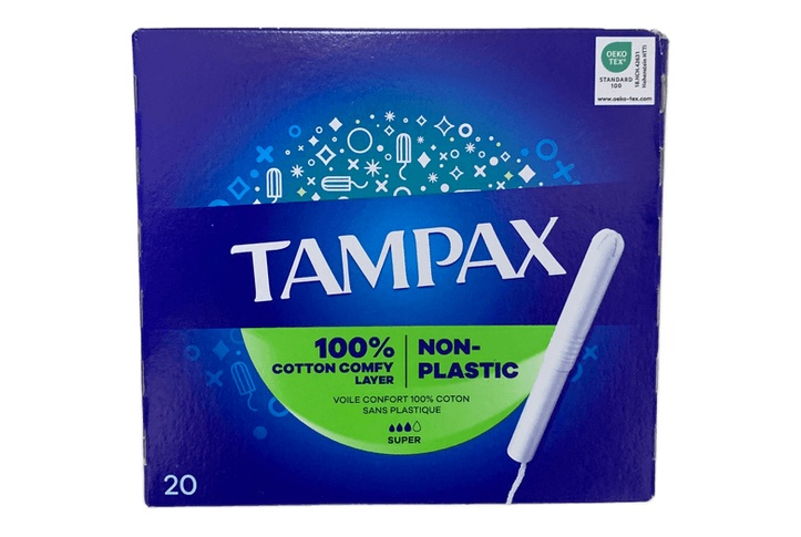 Tampax Super 20 Tampons green