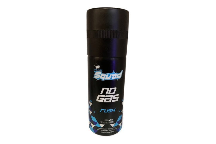 Hemani  Squad No Gas Rush Deodorant 150ml