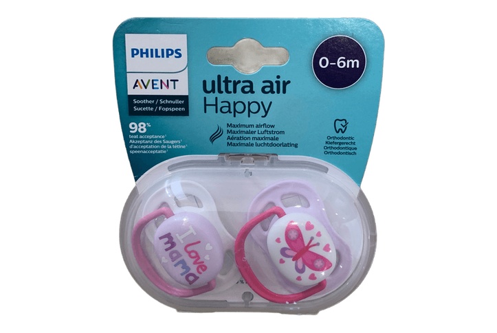 Avent Baby Soother 0-6M Girls