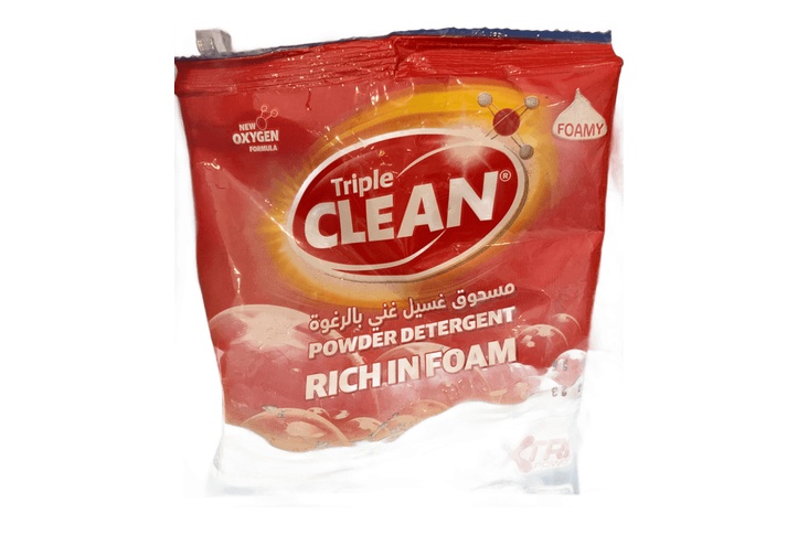 Triple Clean Powder Detergent 125G