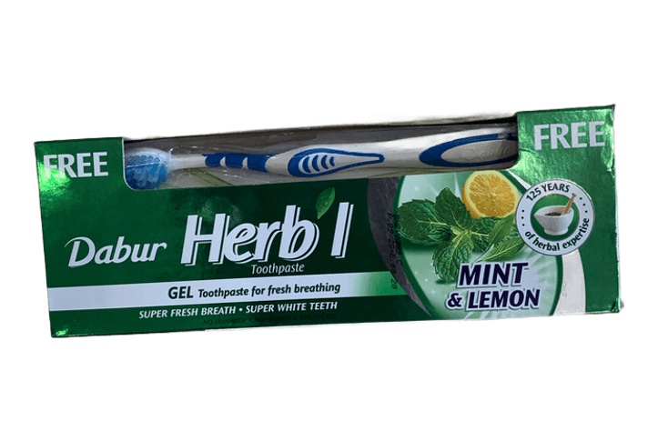 Dabur herbal toothpaste gel 140g (1+1)
