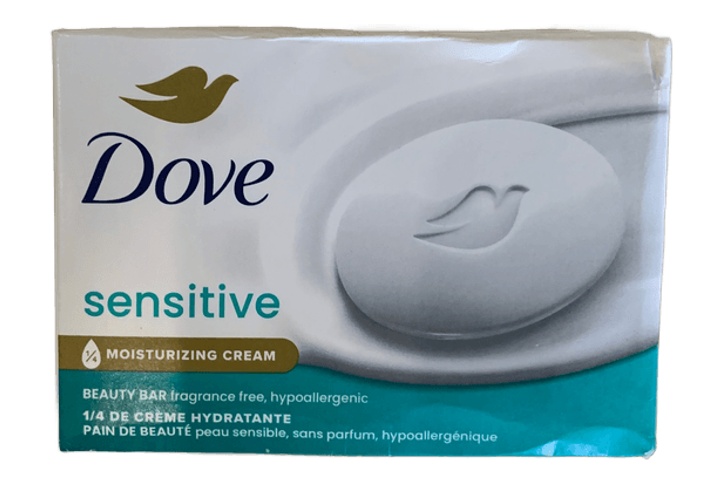 Dove bar Soap sensitive San perfume 106gr