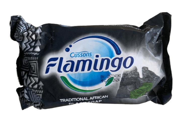 Flamingo Traditional African Black Soap 200g