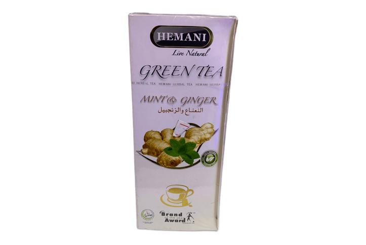 Hemani green Tea Mint Ginger
