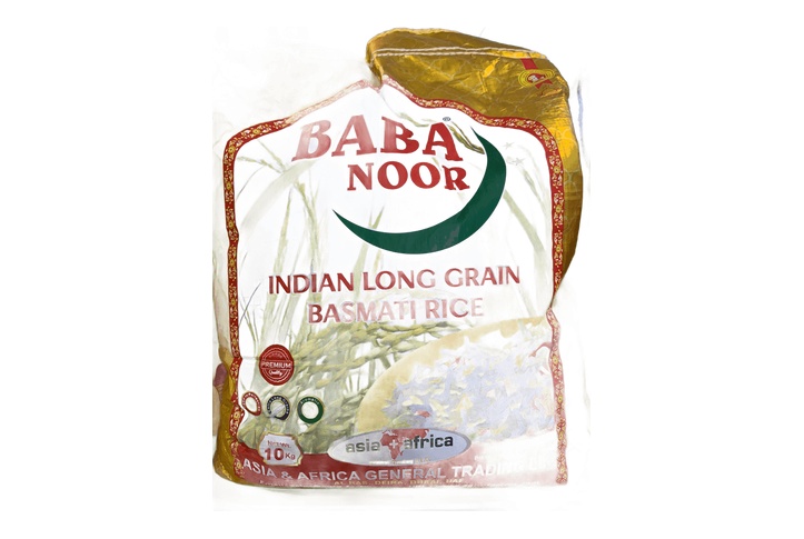 Baba Noor Indian Basmati Rice 10Kgs