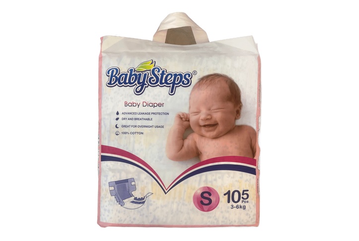 Babysteps big P small size 105, 3-6kg