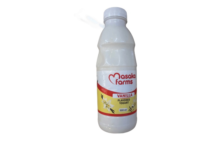 Masaka Yoghurt Vanilla bottle 500ml