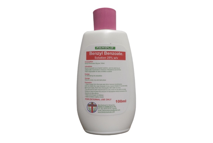 Benzyl Benzoate 25% 100ml Sol