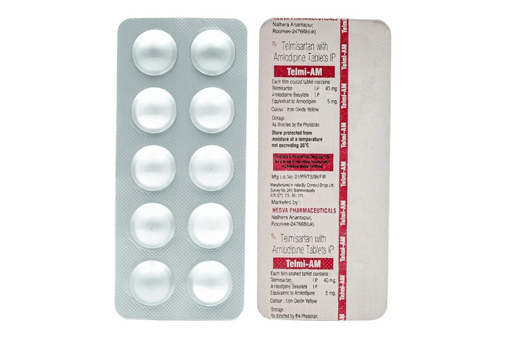 Telmi Am 40mg/5mg Tabs