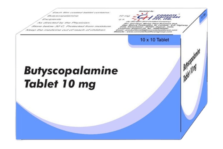 Butylscopolamine 10mg tablet
