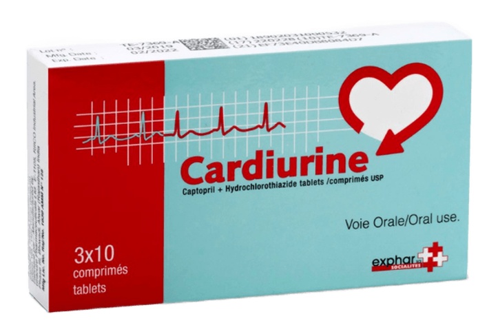 Cardiurine 50/25mg Tabs