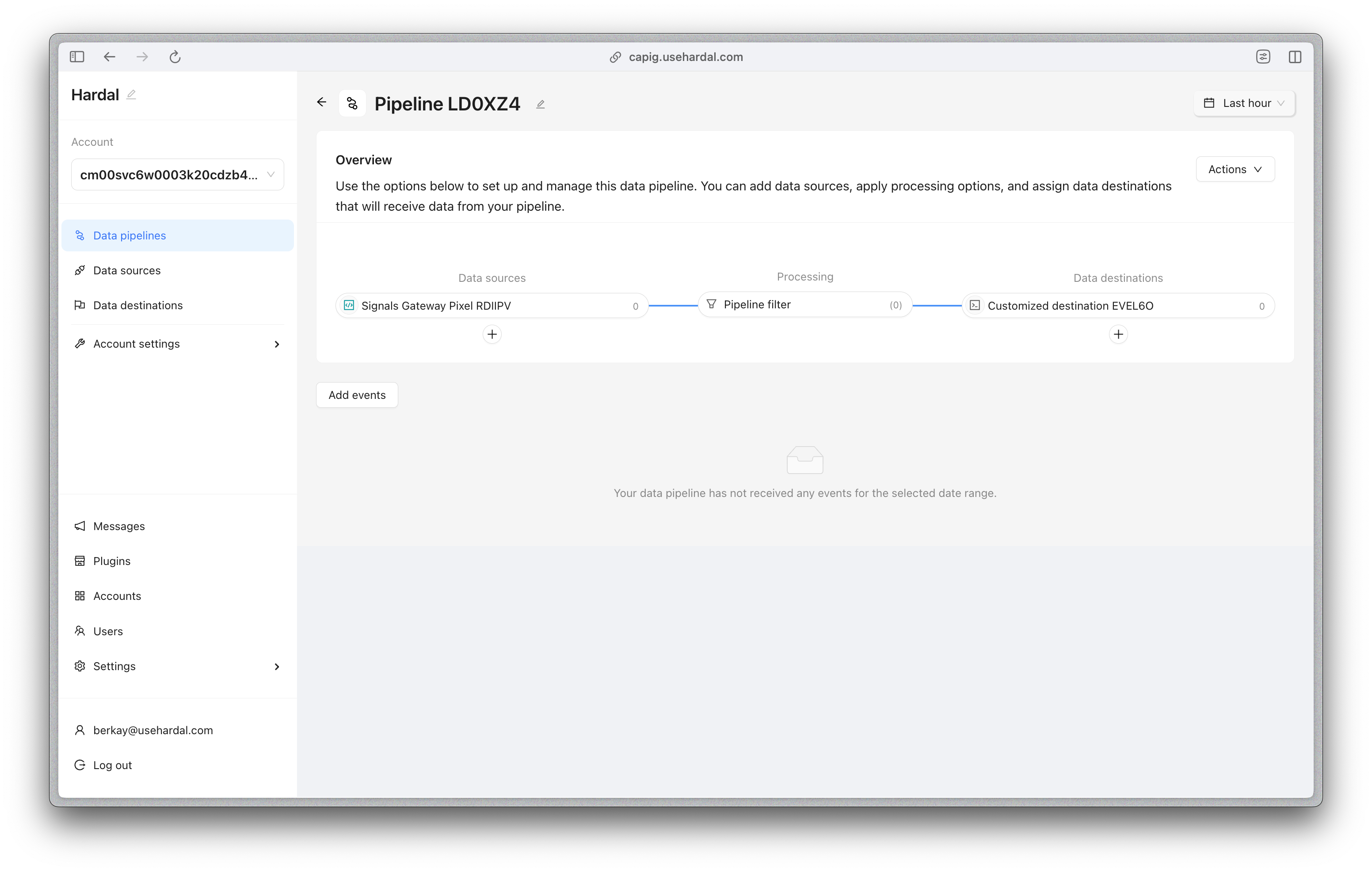 Add Signals Gateway Meta with Hardal