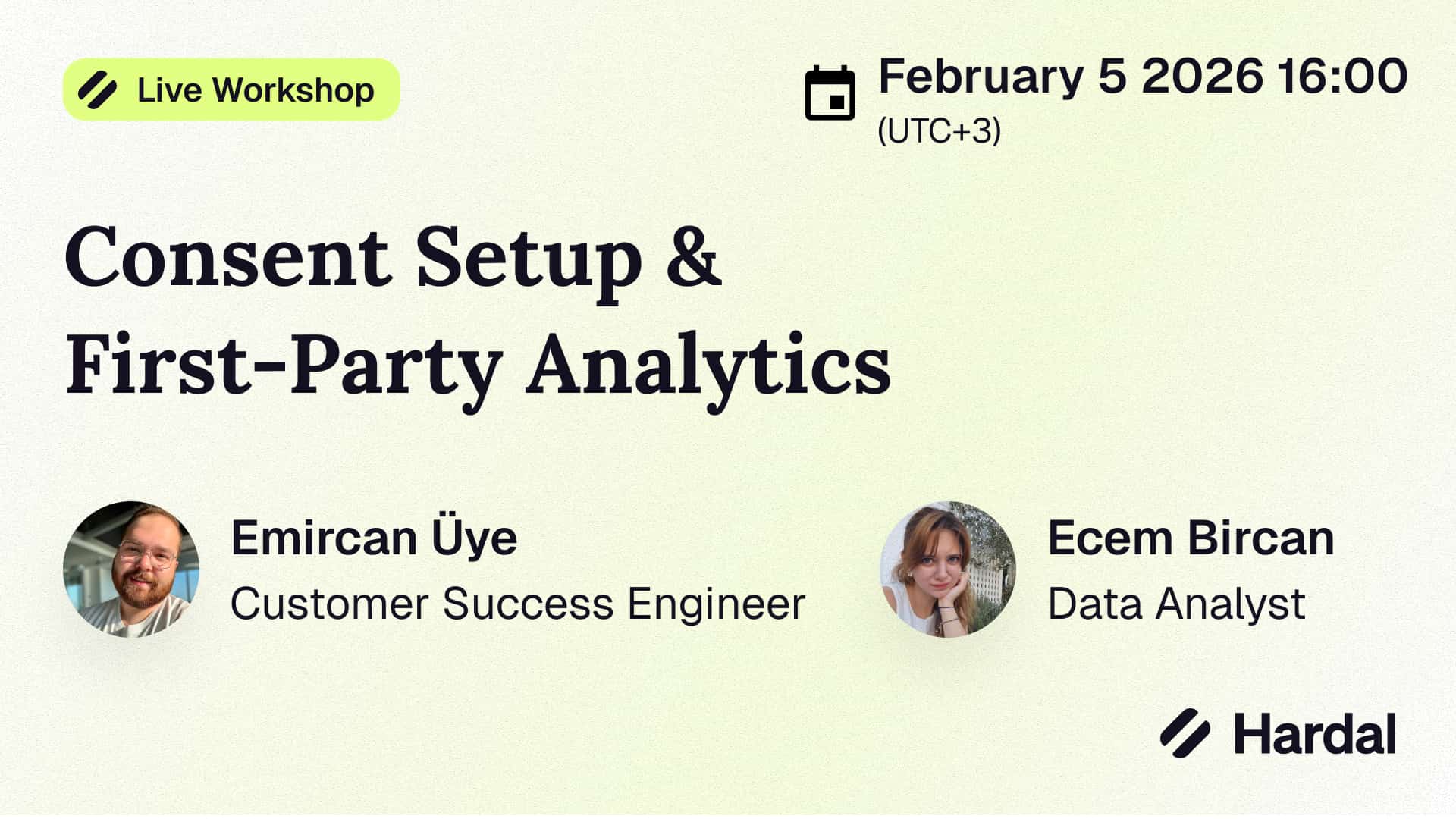Consent Setup & First-Party Analytics