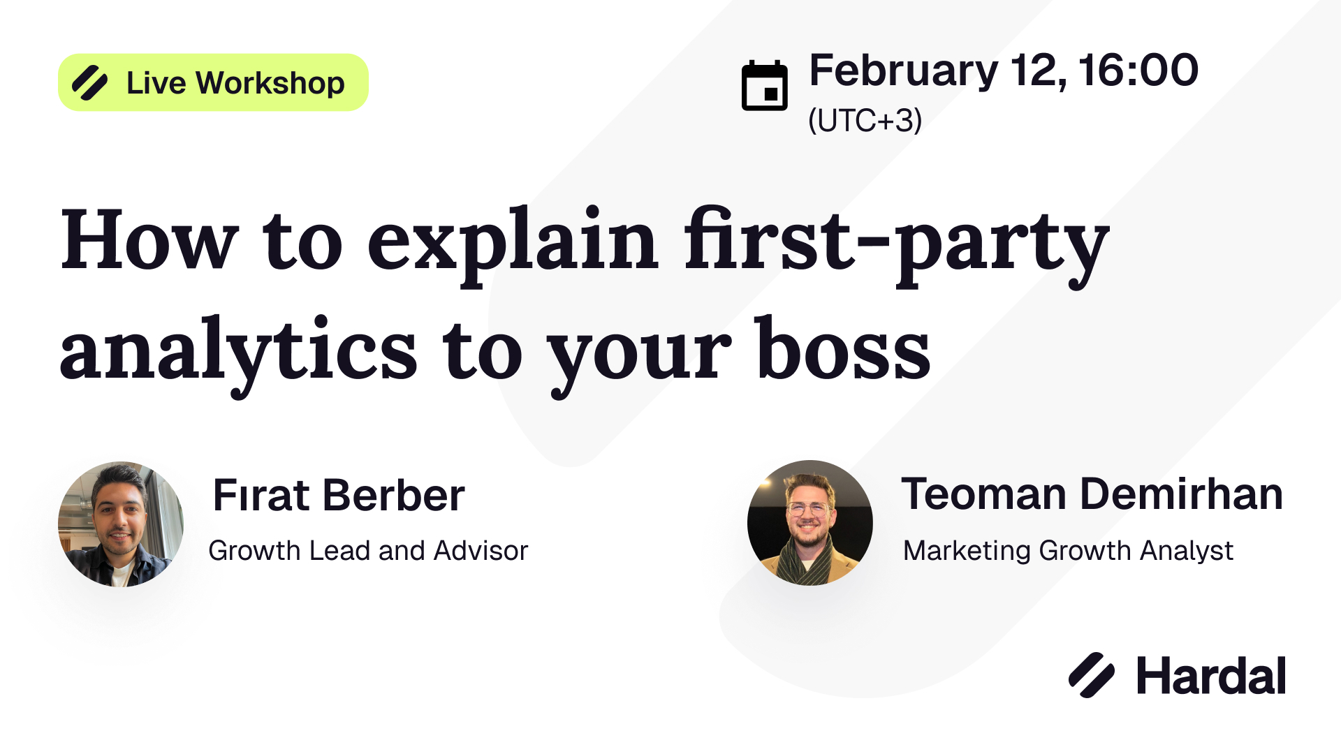 How to explain first-party analytics to your boss?