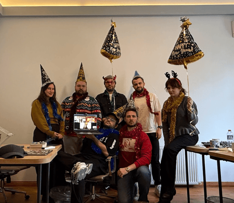 Hardal's first Christmas party (December 2025)