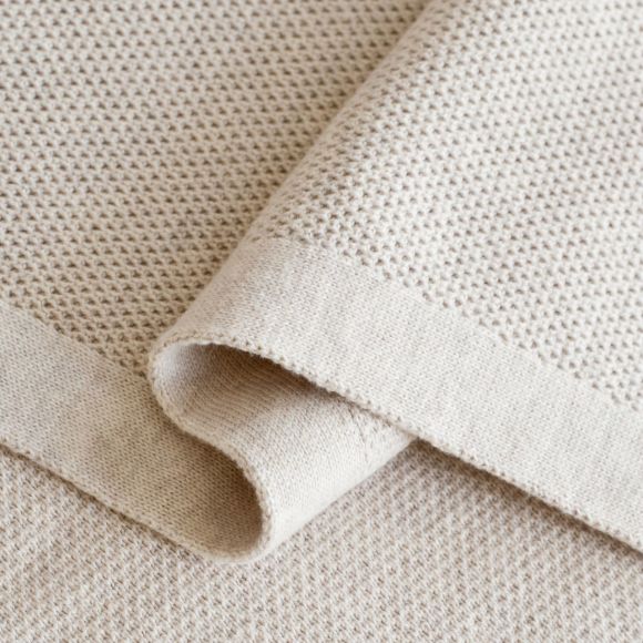 Luxury honeycomb knit blanket (various colours) | hardtofind.