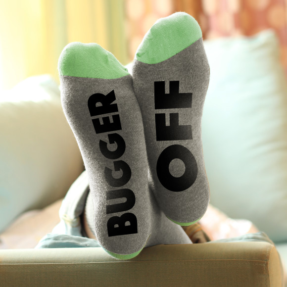 Personalised Funny Message Socks | hardtofind.