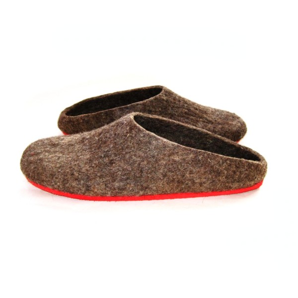 Women's eco felt mules (various sole colours)  hardtofind.