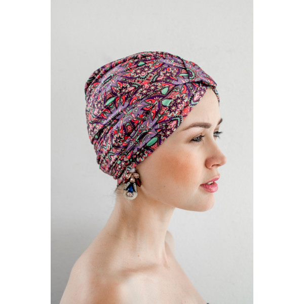 louvelle turban shower cap