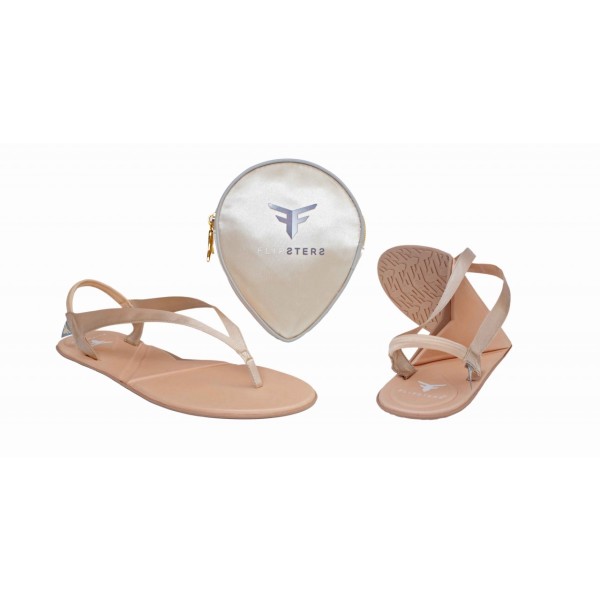 Foldable flip flops sales