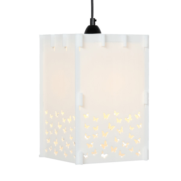 Butterfly ceiling store light shade
