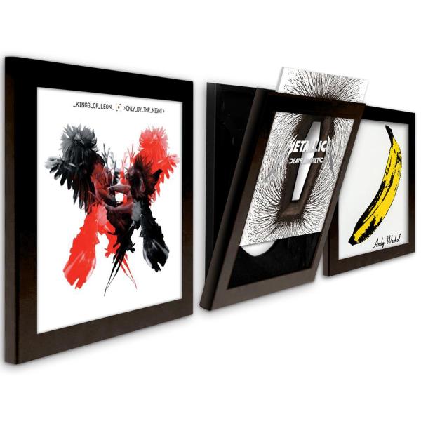 Art Vinyl play & display flip frame triple pack